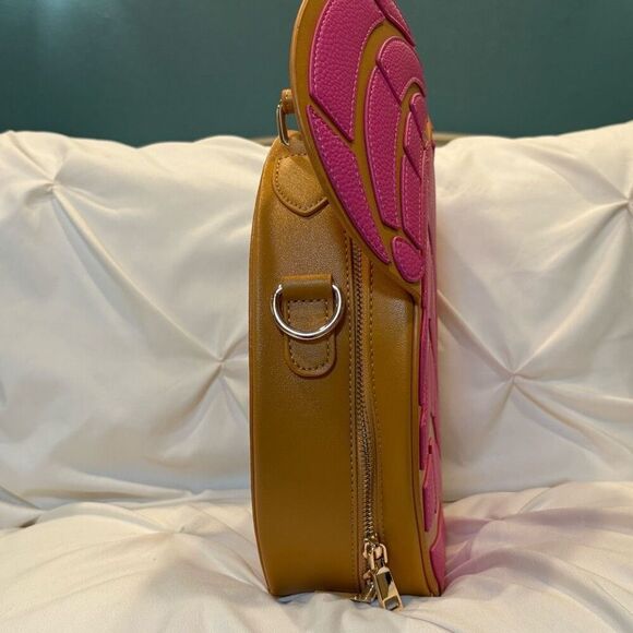 Backstitch Bruja Disney Mickey Concha Convertible Crossbody and Backpack Bag NEW - Picture 3 of 8